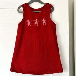 Beaux Et Belles Red southern charm red dress 3T
